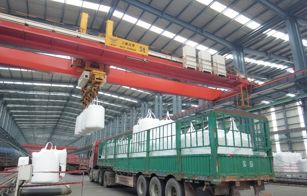 智能行車系統(tǒng)（噸袋出入庫(kù)+自動(dòng)裝車）