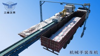 小袋裝車-機(jī)械手裝車機(jī)